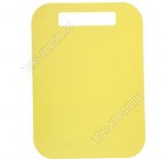 Доска разделочная гибкая с вырубной ручкой (29х21см),цвет желтый (3) 