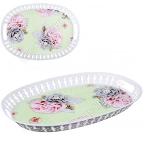 Поднос овал.(38х27,5 h3,5см) 