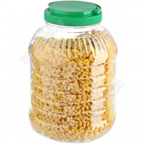 Банка 5,0л,dгорла 8см,складная ручка (d19 h32см) (10) 