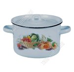 Урожай пудрово-голубой Кастрюля 1,5л (8) 