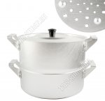 Пароварка 2-х ярусная 2,5л d18cм (4) 