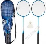 Бадминтон 2ракетки+волан, металл, пластик, чехол 