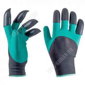 Перчатки д/землян.работ 9 разм (L) полиэстр+латекс 
