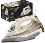 Утюг керамическая подошва 2600Вт пар 45г/мин,для воды 350мл, бежевый (1) 