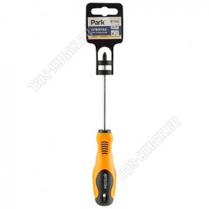 Отвертка Standart крестообр. PH2х100мм, магн.наконеч.,сталь CrV 