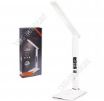 Светильник настольный 18Вт,белый/фактура-кожа (4) 
