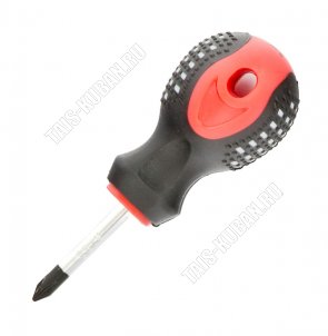 Отвертка Fusion, PH1 х 38 мм, CrV, 3-х компонентная рукоятка 