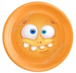 Тарелка (пластик) плоская, детск d18см 