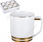 Кружка п/у н-р 6шт 400мл 