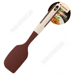 SoYummy Лопатка кулинарная (силикон+пластик) L30х5см (12) 