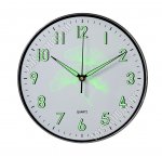 Часы (пластик) круглые d25см 