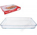 Форма прямоуг 3,5л 40х27 h5см, рифл.борт, п/у (6) 