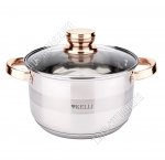 Golden Кастрюля 2,8л d18см,ф.цилиндр (9) 