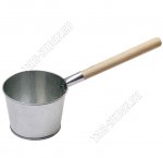 Ковш 2,5л нерж.сталь,с дер.руч,банный (1) 