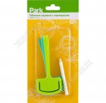 Метка садовая н-р 10шт h13 4х5см, +карандаш д/маркировки (36) 