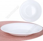 Blank Белая Тарелка глубокая d21,5см 0,25л д/втор.блюд (глад.край)