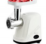 Мясорубка 2400Вт 2насадки (5,7мм), белый (2) 