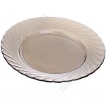 ECLIPSE OCEAN/Прозрачн-кофейн Тарелка плоская d20см (36)