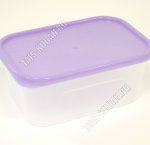 Контейнер сиреневый/прозр, прямоуг 0,5л (40) 