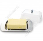 Масленка с акриловой крышкой 18х12 h6,5см (24) 