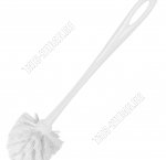 Ерш туалетный, белый (раб.час d8 h8cм,руч.L26см) (25) 