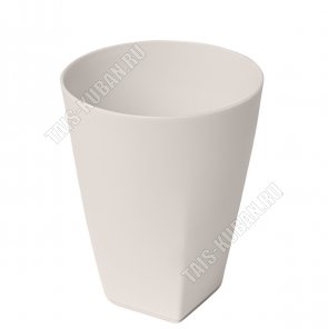 Стакан 400мл, d11см (конус), белый (36)