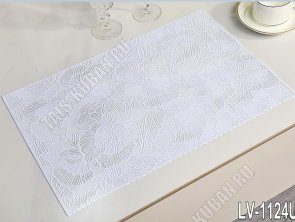 Ажурная салфетка, белый, прям (30х46см) 