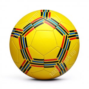 Мяч футбол d22см ПВХ, цвет 