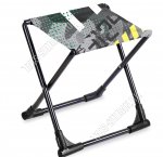 Табурет складной (37х30 h38см) Коллаж зеленый (5) 