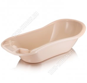 Ванночка детская 45л молочный (100х52 h26см), Эльф (10) 