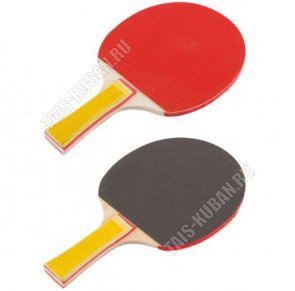 Теннис настол.(пинг-понг) Ракетка 1шт, пластик, дерево, блистер 