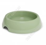 Миска д/корма 0,2л оливка (d14 h3см) (38) 