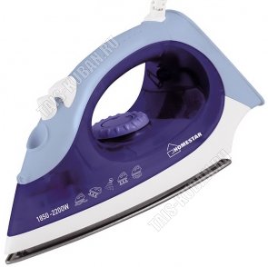 Утюг тефлон.подошв.2200Вт пар 20г/вода 90мл,верт.отпар,сух.глажка,спрей, (12) HomeStar 