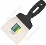 Шпатель 100мм. нерж.сталь,пласт.руч. 
