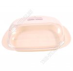 Масленка с крышкой (18х12см h7см) пудра (18) 