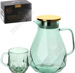 Набор 7пр (Кувшин завар.1,9л и 6кружек350мл) 