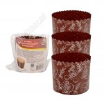 Набор бумажных форм для куличей 3шт 