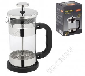 Френч-пресс (стекло+нерж) 