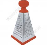 Терка 4-х сторонняя 10х10 h20см,красный (12) 