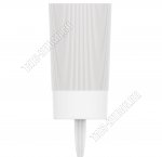 Ваза с колышком 1,2л d10 h31,5см, белый (12) 