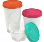 Контейнер круглый, Набор 3шт 0,6;0,9;1,2л винтовые крышки (31) 