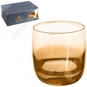 Карамельный Омбре Стакан низкий 6шт н-р 310мл 