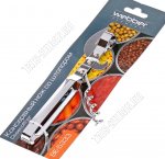 Открывалка L15см встроен.штопор,нерж.сталь (144)