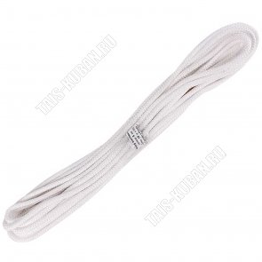 Веревка/шнур капроновый d8мм (10м) белый (20) 
