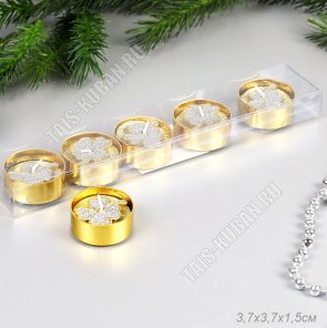 Свеча (парафин) чайная н-р 6шт