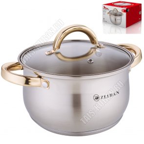 Gold Кастрюля 5,1л d22см,ф.груша (6) 