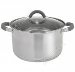 PROFI grey Кастрюля 5,2л d22cм,ф.цилиндр (6)