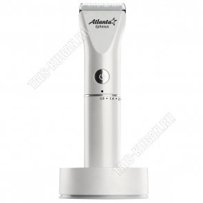 Машинка д/стрижки на подстав.(аккум 2000mAh) 4насад,белый (12) 