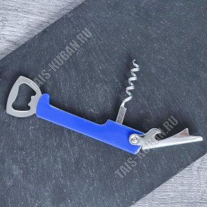 Нож-сомелье L15cм (штопор+открывалка д/бутылок) (12) 