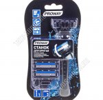 Станок для бритья 3-ое лезвие+сменная кассета 3шт (12) 